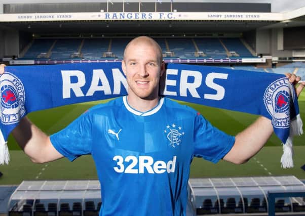 Rangers have signed Phillipe Senderos on a one-year deal. Picture: Rangers FC via Press Association Images