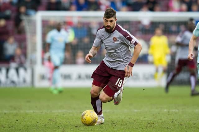 Juanma was Hearts' top scorer last season. Picture: John Devlin