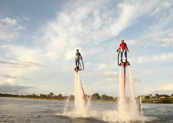Flyboarding is a fun watersport for thrill seekers. Picture: Flickr
