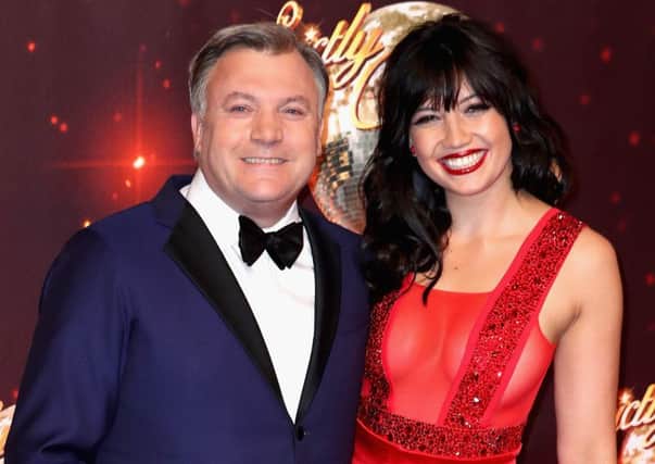 Ed Balls and model Daisy Lowe are among the celebrities  in the loosest sense  on this years Strictly. Picture: Getty Images