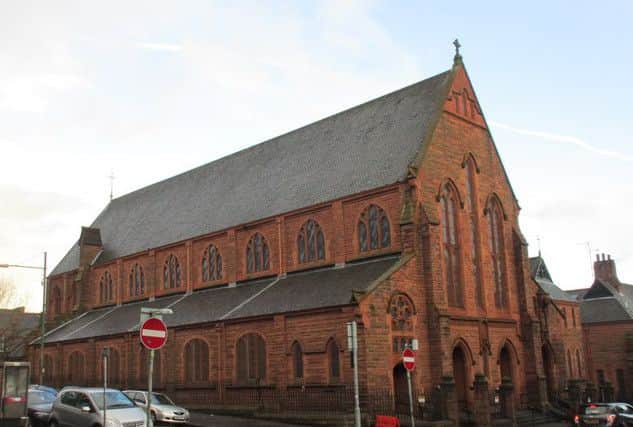 Canon McBride took over at St Peters (pictured) and St Simons Roman Catholic churches in Partick in Glasgows West End last year. Picture: Geograph.org