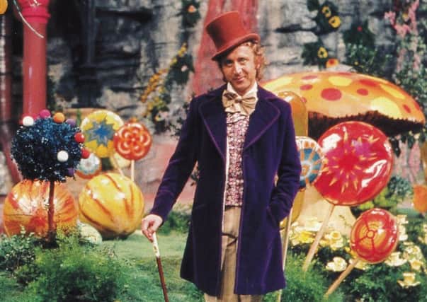 Gene Wilder as genius confectioner Willie Wonka. Picture: Kobal Collection