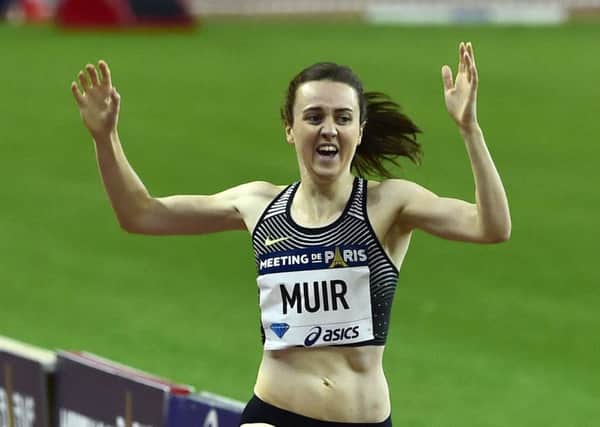 Laura Muir will finish the season top of the Diamond  League standings. Picture: Getty.