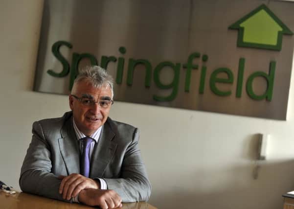 Springfield chairman Sandy Adam. Picture: Dan Phillips