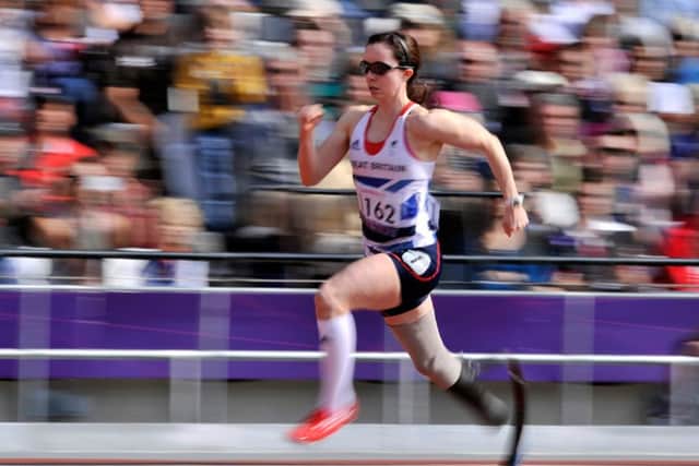 Stef Reid, who lost a foot as a 16-year-old, will be going for gold in the long jump. She is also an accomplished sprinter, winning bronze at the 2008 Paralympics and competing in London