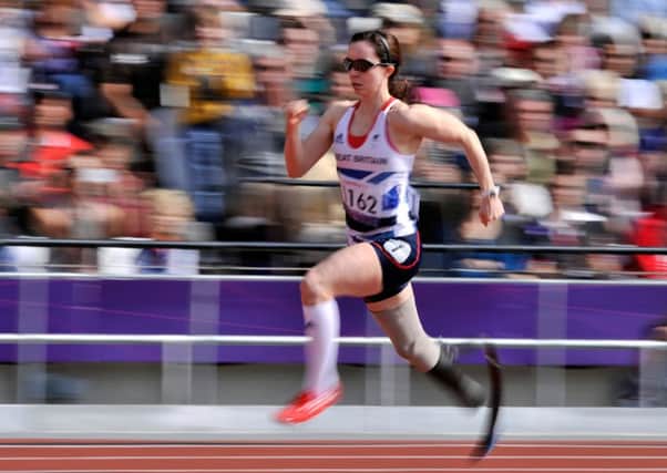 Stef Reid, who lost a foot as a 16-year-old, will be going for gold in the long jump. She is also an accomplished sprinter, winning bronze at the 2008 Paralympics and competing in London