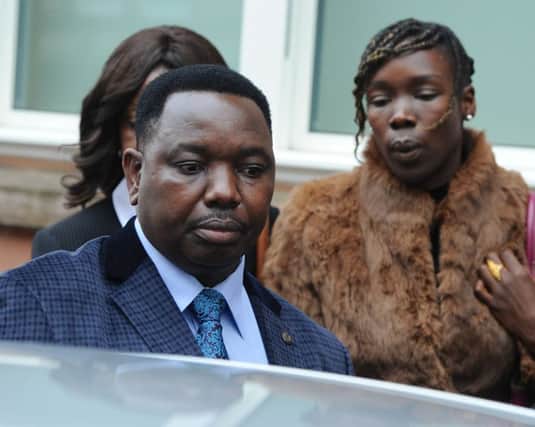 Rev Walter Masocha, pastor at Stirling-based Agape Ministries International, was cleared of sex abuse. Photograph: Stirling Observer