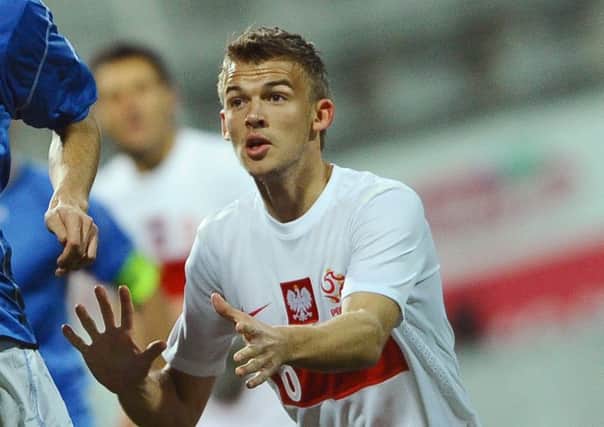 Poland international Filip Modelski is on trial at Hibs. Picture: Mustafa Ozer/AFP/Getty Images