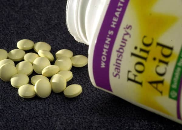 Folic acid can help reduce birth defects such as spina bifida. Picture: TSPL