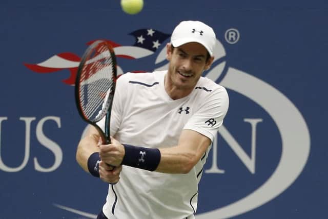 Andy Murray takes on late-bloomer Paolo Lorenzi in the third round at Flushing Meadows today. Picture: AP.
