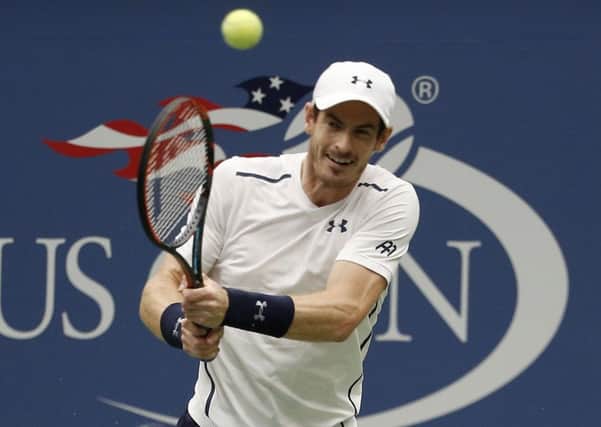 Andy Murray takes on late-bloomer Paolo Lorenzi in the third round at Flushing Meadows today. Picture: AP.