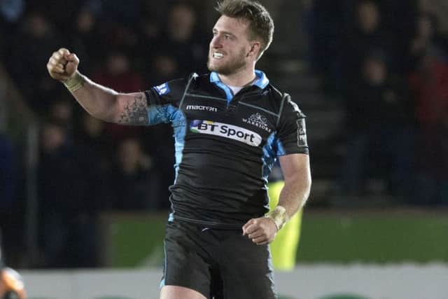 Stuart Hogg helped Glasgow Warriors to an emphatic win in Galway. Picture: Gary Hutchison/SNS/SRU