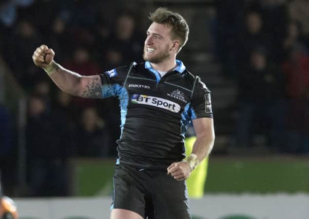 Stuart Hogg helped Glasgow Warriors to an emphatic win in Galway. Picture: Gary Hutchison/SNS/SRU