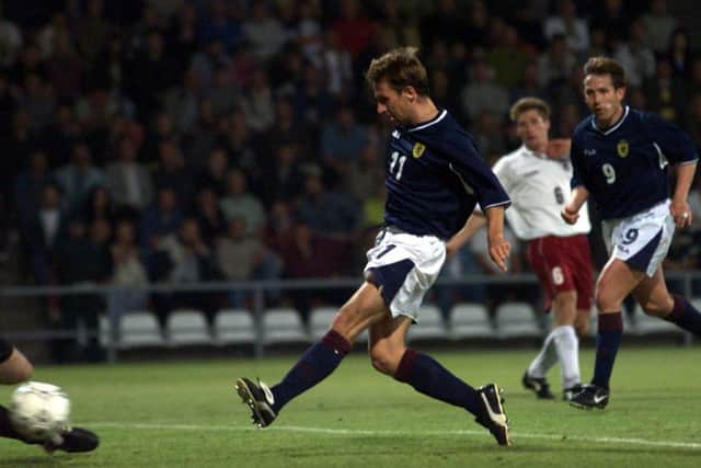 Thatll do ta: A repeat of a late winner courtesy of Neil McCann against the run of play in 2000 would be welcome. Picture: SNS