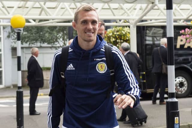 Darren Fletcher is happy to be back in the mix for Scotland and skippering the team.
Photograph: Craig Foy/SNS