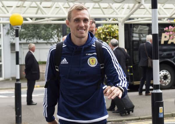 Darren Fletcher is happy to be back in the mix for Scotland and skippering the team.
Photograph: Craig Foy/SNS