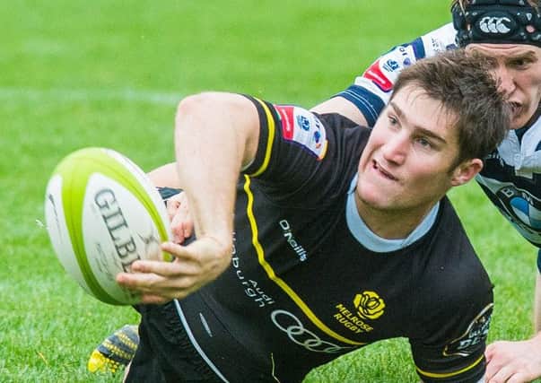 Jason Baggott was on target for Melrose. Picture: Ian Georgeson
