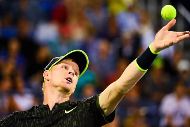 Kyle Edmund will meet Novak Djokovic in the fourth round of the US Open. Photograph: Getty Images