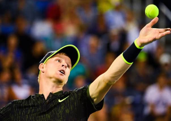 Kyle Edmund will meet Novak Djokovic in the fourth round of the US Open. Photograph: Getty Images
