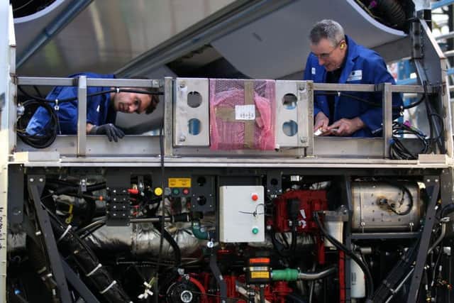 Alexander Dennis is to create 101 jobs on the back of the R&D grant. Picture: Andrew Milligan/PA Wire