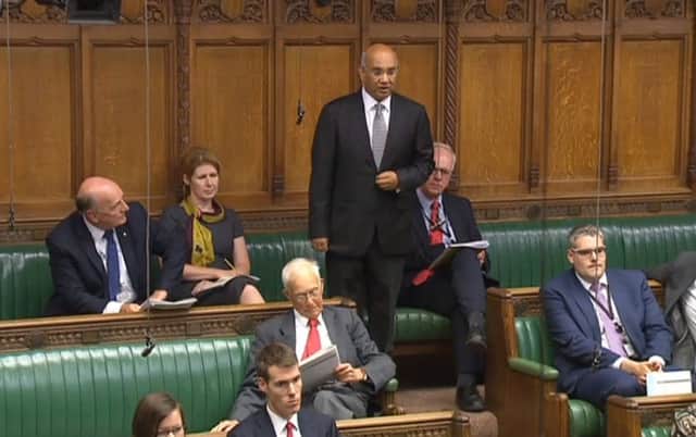 Labour MP Keith Vaz speaks in the House of Commons, London. Picture: PA