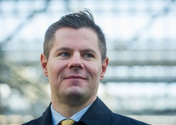Business leaders have urged Derek Mackay to reverse the doubling in the business rates supplement. Picture: Steven Scott Taylor