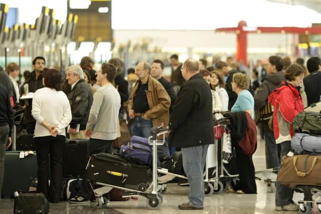 BA said the check-in process would be 'slower than usual'. Picture: Shaun Curry/AFP/Getty Images