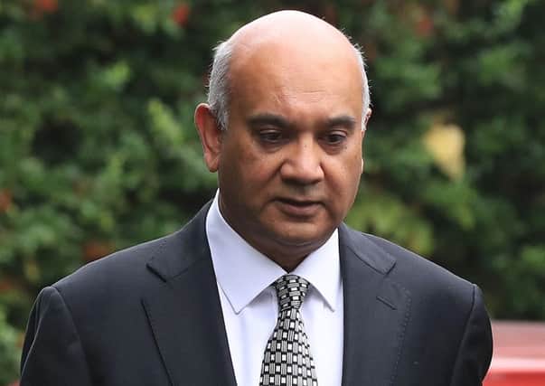 Keith Vaz, MP, is coming under pressure following male escort allegations. Picture: Jonathan Brady/PA Wire