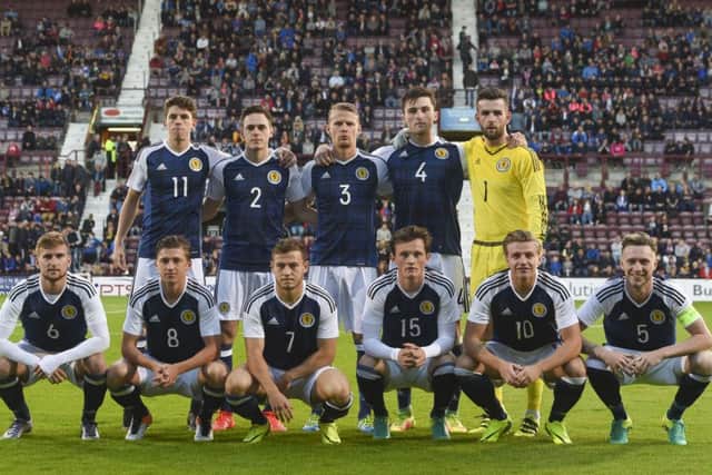 Scotland Under-21s can now no longer qualify for the European Championship finals. Picture: Craig Foy/SNS