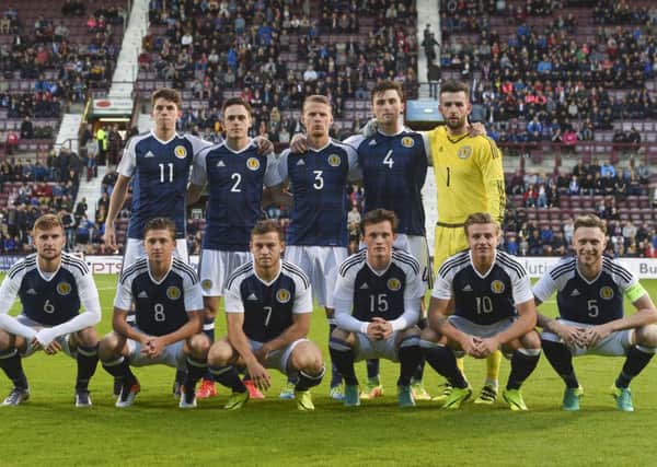Scotland Under-21s can now no longer qualify for the European Championship finals. Picture: Craig Foy/SNS