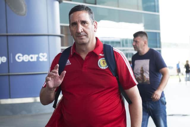 Scotland U21 head coach Ricky Sbragia quit after the 4-0 defeat by Ukraine. Picture: Craig Foy/SNS