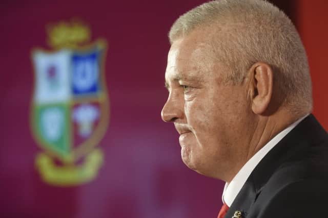 Newly appointed Lions coach Warren Gatland in Edinburgh. Picture: Greg Macvean