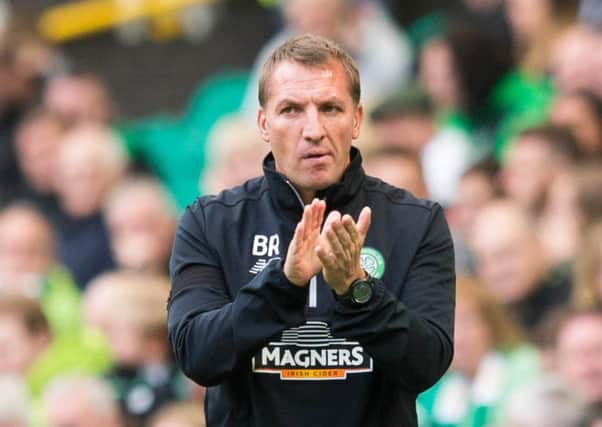 Celtic boss Brendan Rodgers says preparations have been difficult due to the international break. Picture: PA