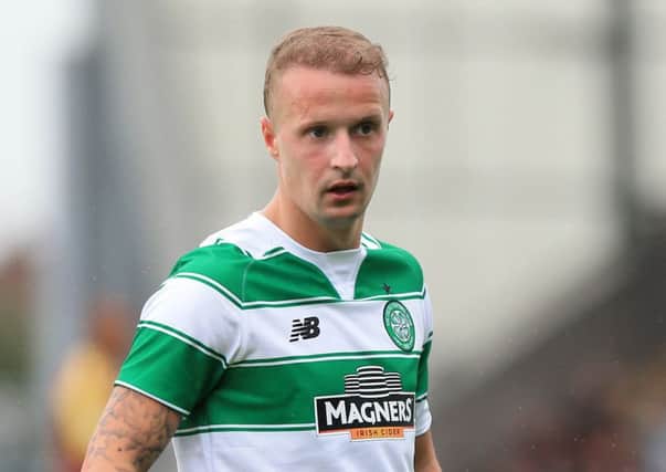 Leigh Griffiths is struggling with a hamstring injury. Picture: Gordon Fraser