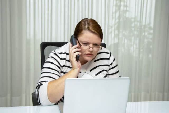 Women are more likely to be prejudiced against in an office setting because of their weight. Picture: Getty Images/iStockphoto