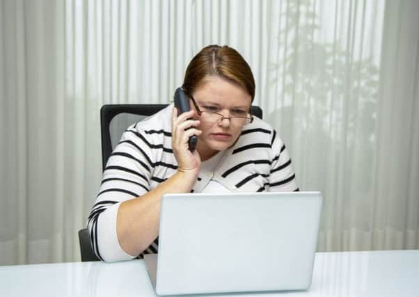 Women are more likely to be prejudiced against in an office setting because of their weight. Picture: Getty Images/iStockphoto