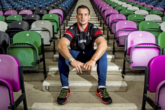 Edinburgh flanker John Hardie is keen to get back into the swing of things against Scarlets. Picture: SNS/SRU.