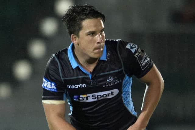 Fit-again Sam Johnson is detrermined to win a regular place in the Warriors' line-up. Picture: SNS/SRU.