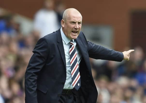 Mark Warburton says Rangers are aware of their underdog status. Picture: PA