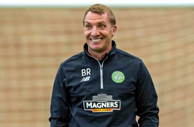 Brendan Rodgers is looking forward to the experience. Picture: SNS