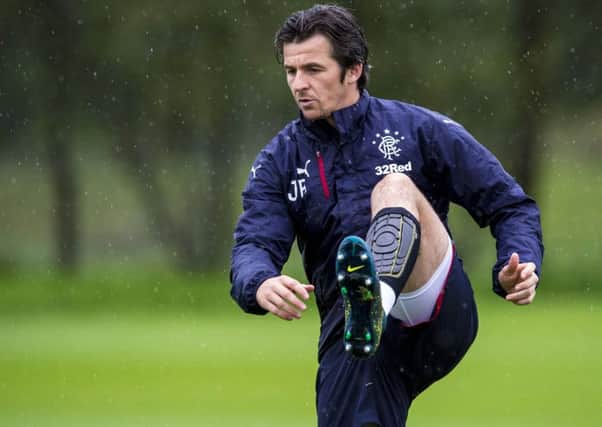Joey Barton made tongue-in-cheek remarks about Celtic. Picture: SNS.
