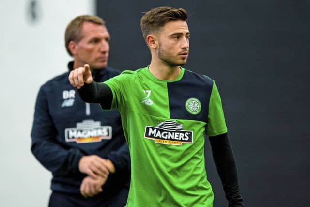 Will Patrick Roberts find a place in among the starting XI? Picture: SNS