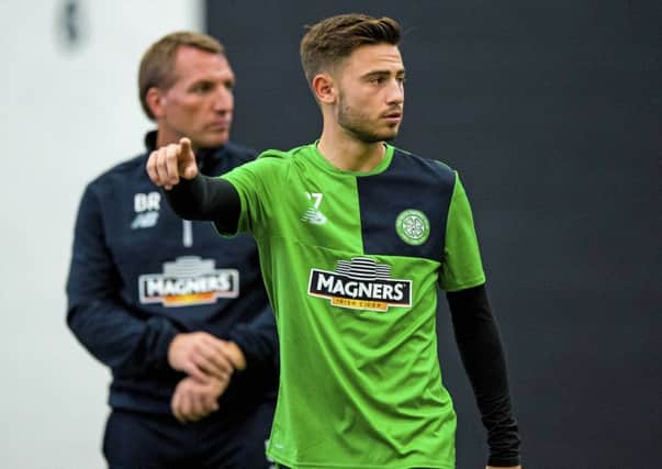 Will Patrick Roberts find a place in among the starting XI? Picture: SNS
