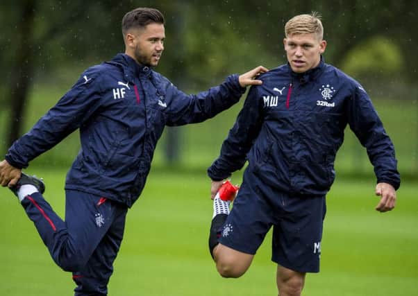 Will Harry Forrester or Martyn Waghorn find their way into the starting XI? Picture: SNS