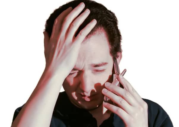 Around three quarters of deaths by suicide in Scotland are men. Picture: Contributed