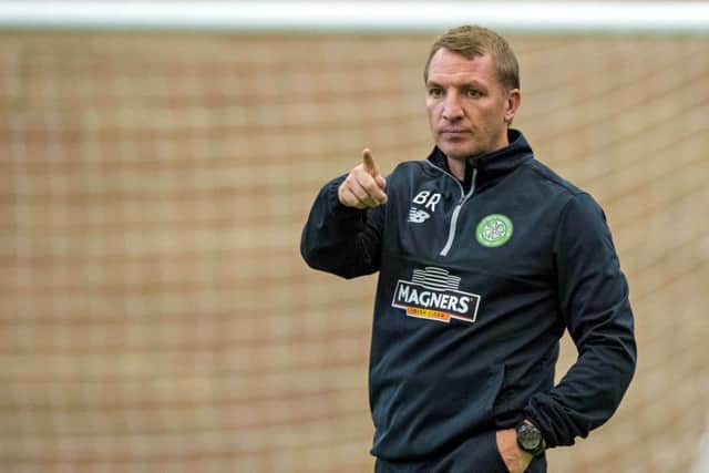 Celtic manager Brendan Rodgers says his side are expected to win every match. Picture: SNS