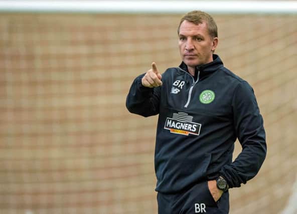 Celtic manager Brendan Rodgers says his side are expected to win every match. Picture: SNS
