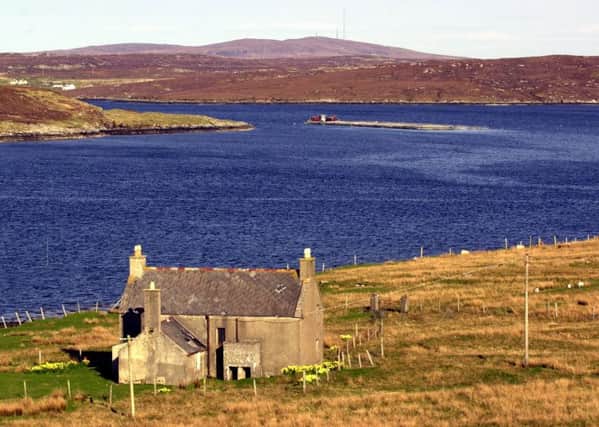 A croft on the banks of Loch Roag Isle of Lewis. Picture: Allan Milligan