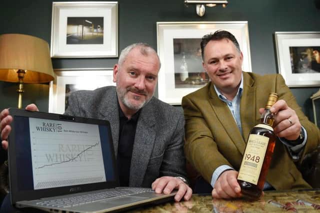 Andy Simpson and David Robertson launched Rare Whisky 101 in 2014