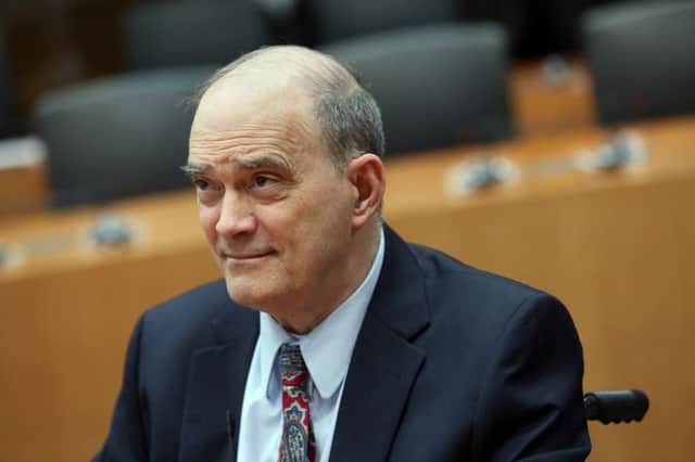 William Binney, former intelligence official of the US National Security Agency turned whistleblower. Photograph: Adam Berry/Getty Images